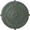 Ekena Millwork Attica Ceiling Medallion (Fits Canopies up to 3 3/4"), 39 1/2"OD x 2 1/2"P, Cloud Burst Crackle CM39ATCBC - alternate 1